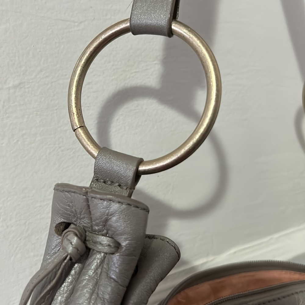 HOBO International ✨gray shoulder purse as is - Picture 6 of 14